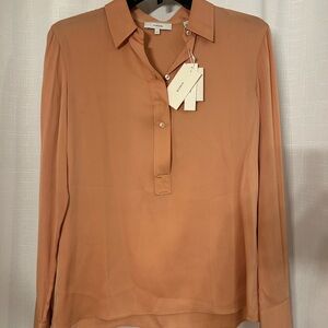 Vince Apricot Blouse
